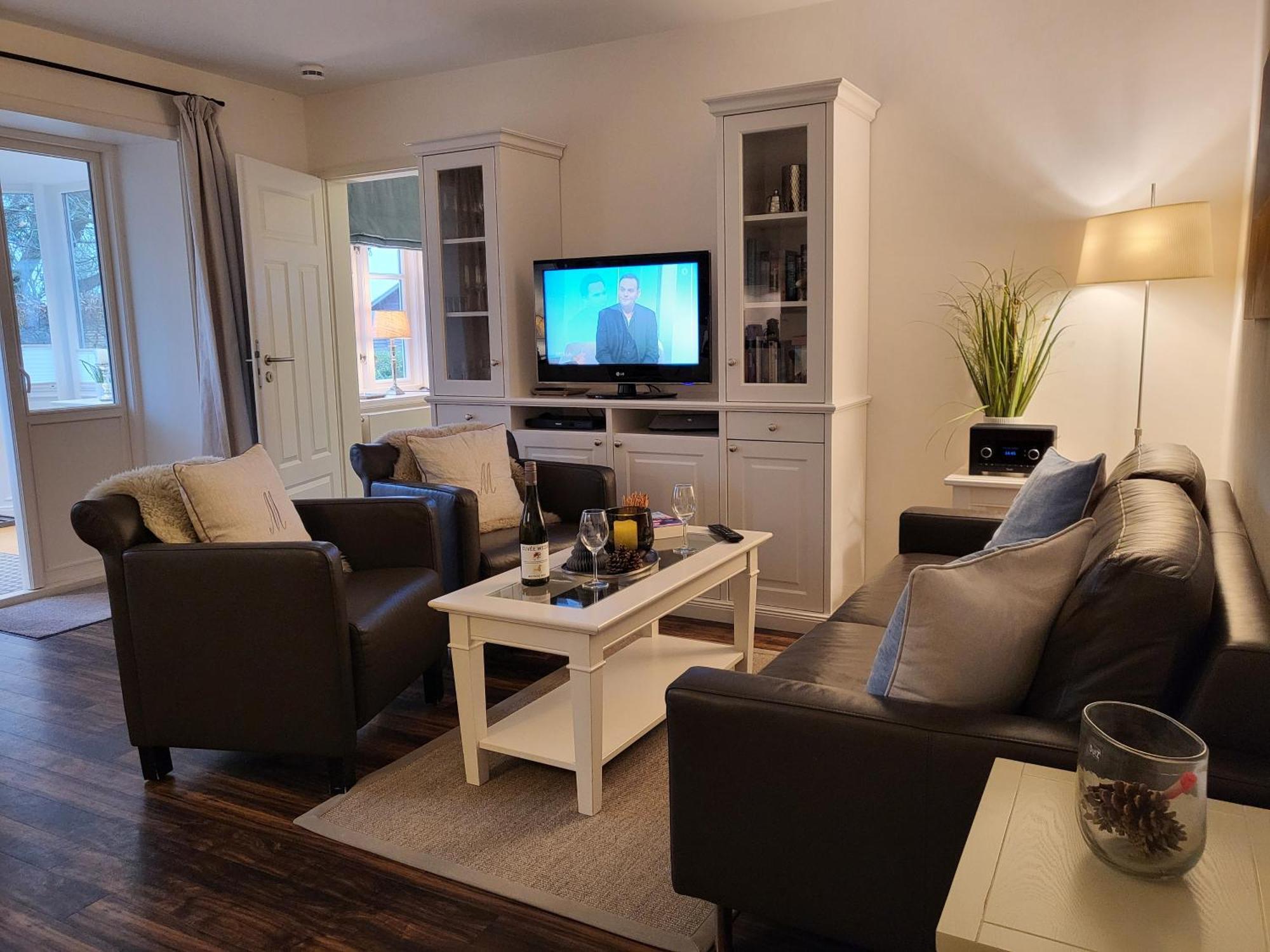Ferienwohnung 1 Im Reetdachhaus Muehlenhof Sankt Peter-Ording Zewnętrze zdjęcie
